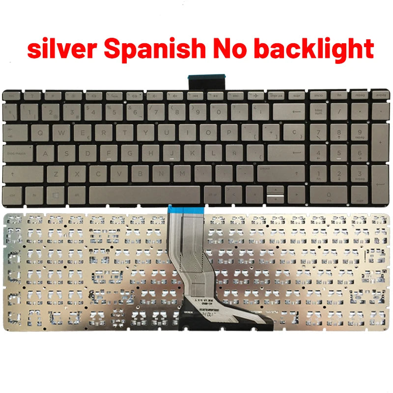 NEW Russian/US/UK/Spanish/Latin laptop keyboard for HP 15-BS 15-BR 15-BW 15T-BR 15Q-BU 15T-BS 15Z-BW 250 G6 255 G6 256 G6 258 G6