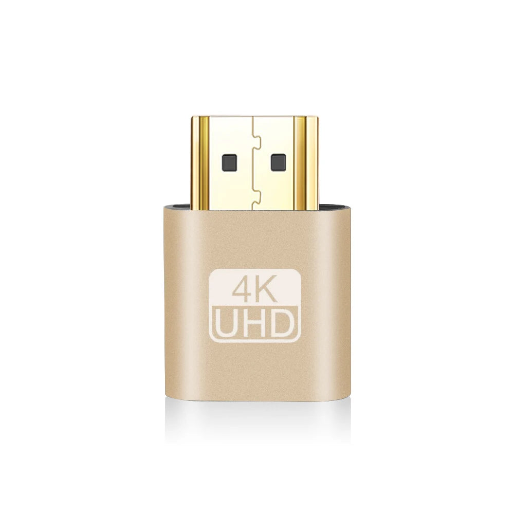 1-50PCS HDMI Virtual Display 4K HDMI DDC EDID Dummy Plug EDID Display Cheat Virtual Plug HDMI Dummy Emulator Adapter Wholesale