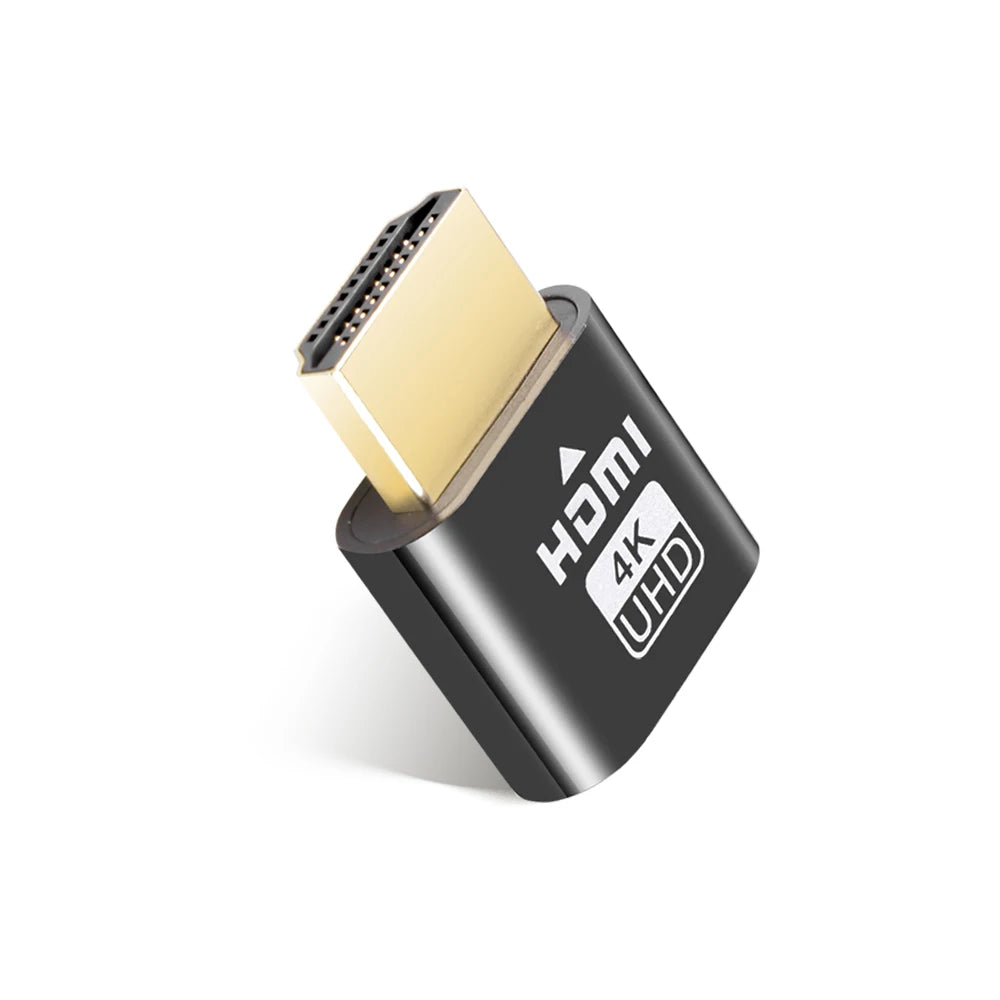 1-50PCS HDMI Virtual Display 4K HDMI DDC EDID Dummy Plug EDID Display Cheat Virtual Plug HDMI Dummy Emulator Adapter Wholesale