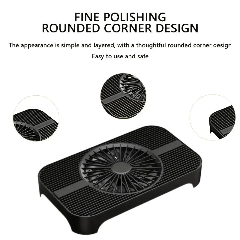 Network cooling solution: 5V USB silent fan (65.8CFM), compatible with routers, consoles, DVRs & cabinets