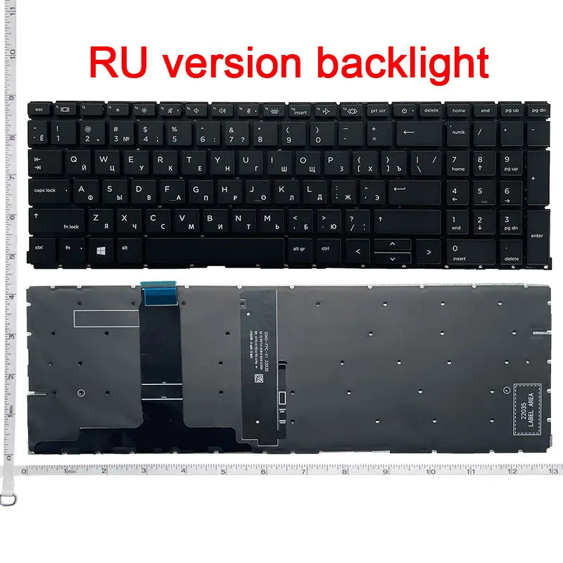 US/SP/RU Laptop keyboard For HP ZHAN 66 PRO 15 G4 ZBook Power G7 Mobile Workstation HSN-Q26C 450 15.6 inch G9 HSN-Q32C-5