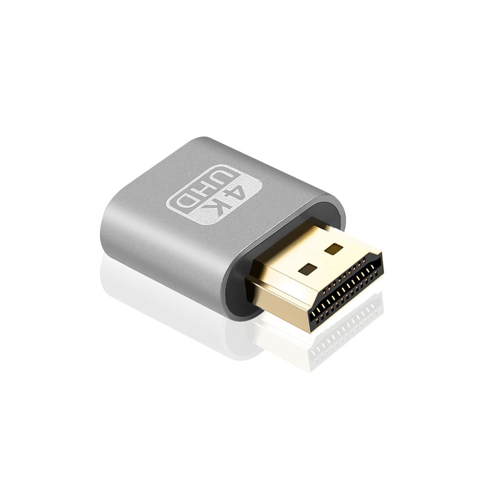 1-50PCS HDMI Virtual Display 4K HDMI DDC EDID Dummy Plug EDID Display Cheat Virtual Plug HDMI Dummy Emulator Adapter Wholesale