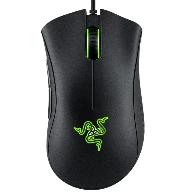 Razer DeathAdder Essential Wired Gaming Mouse Mice 6400DPI Optical Sensor 5 Independently Buttons for Laptop PC Gamer