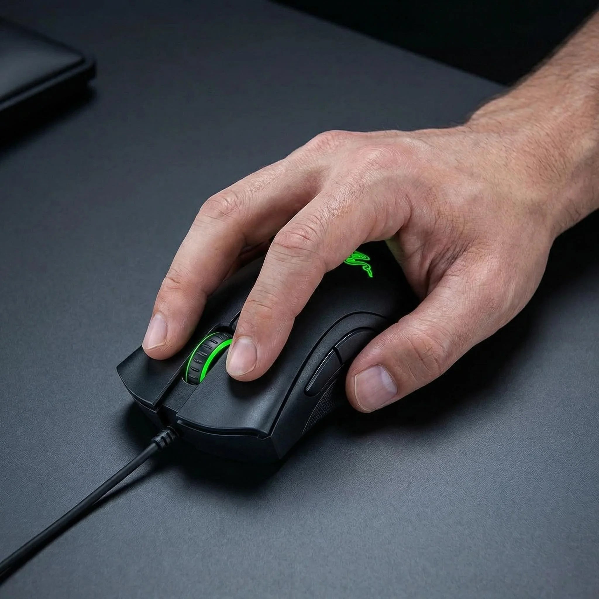 Razer DeathAdder Essential Wired Gaming Mouse Mice 6400DPI Optical Sensor 5 Independently Buttons for Laptop PC Gamer