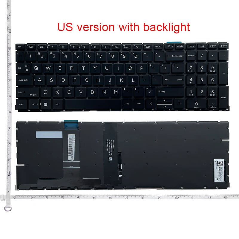 US/SP/RU Laptop keyboard For HP ZHAN 66 PRO 15 G4 ZBook Power G7 Mobile Workstation HSN-Q26C 450 15.6 inch G9 HSN-Q32C-5