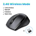 UGREEN Wireless Mouse for Computer 1600DPI Silent Mouse with 2.4GHz USB Receiver for PC MacBook Tablet Laptop