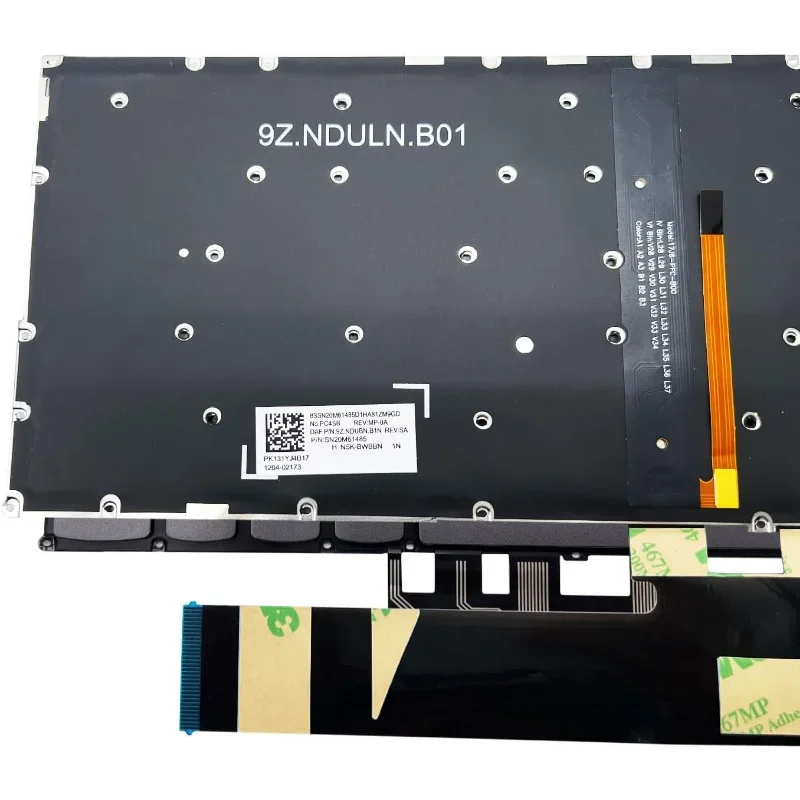 US Layout Backlight Keyboard Compatible for Lenovo Yoga 730-13IKB 730-13IWL 730-15IKB 730-15IWL 530-14IKB Series
