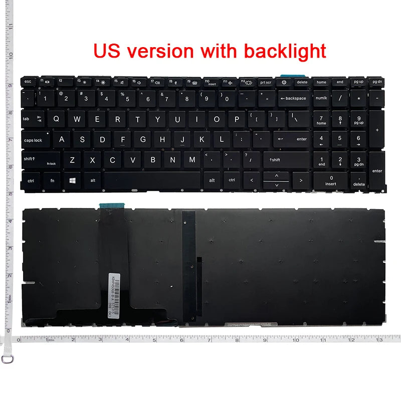US/SP/RU Laptop keyboard For HP ZHAN 66 PRO 15 G4 ZBook Power G7 Mobile Workstation HSN-Q26C 450 15.6 inch G9 HSN-Q32C-5