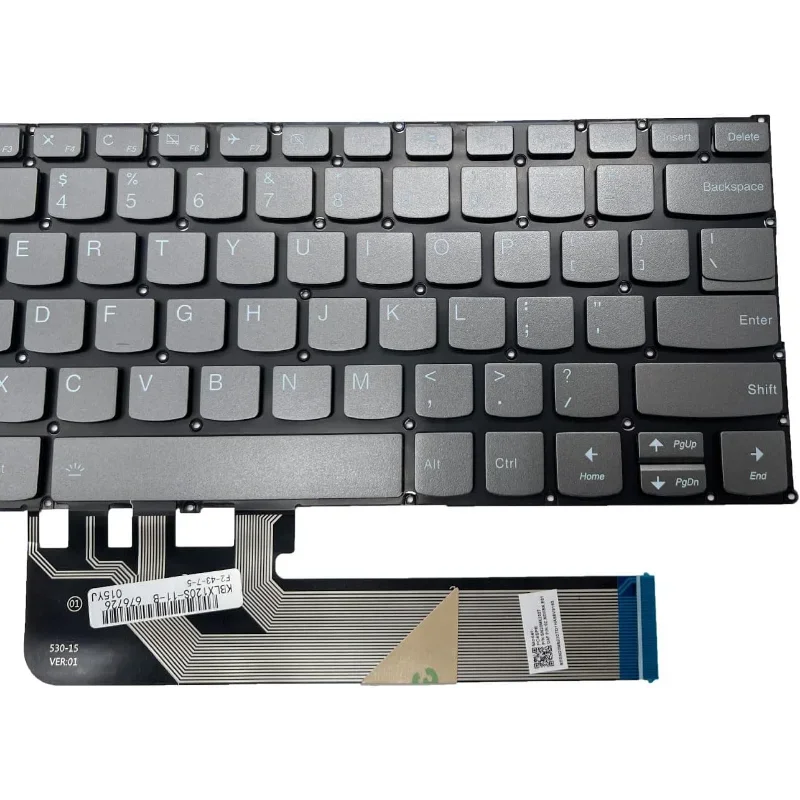 US Layout Backlight Keyboard Compatible for Lenovo Yoga 730-13IKB 730-13IWL 730-15IKB 730-15IWL 530-14IKB Series