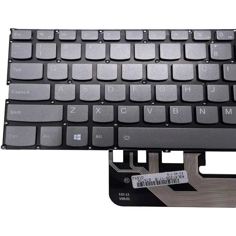 US Layout Backlight Keyboard Compatible for Lenovo Yoga 730-13IKB 730-13IWL 730-15IKB 730-15IWL 530-14IKB Series