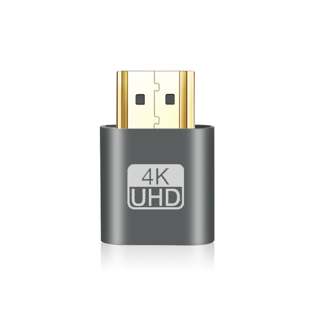 1-50PCS HDMI Virtual Display 4K HDMI DDC EDID Dummy Plug EDID Display Cheat Virtual Plug HDMI Dummy Emulator Adapter Wholesale