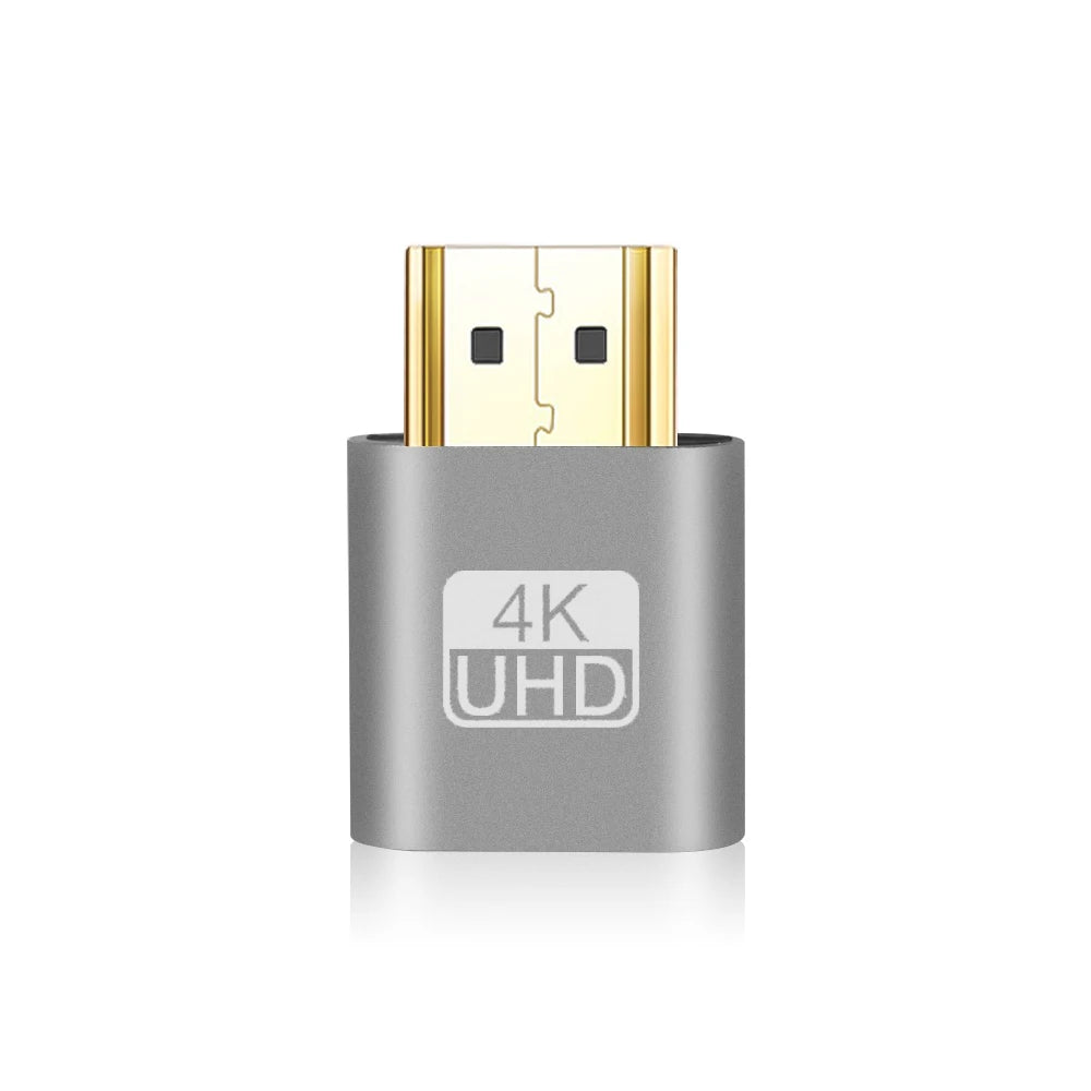 1-50PCS HDMI Virtual Display 4K HDMI DDC EDID Dummy Plug EDID Display Cheat Virtual Plug HDMI Dummy Emulator Adapter Wholesale